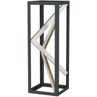 Loops Stylish Modern Black & Gold Table Lamp for Indoor Home D&eacute;cor