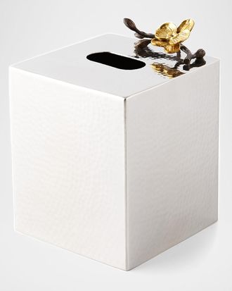 Michael Aram Gold Orchid Tissue Box Cover