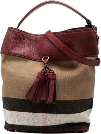 Burberry Pre-owned Ashby Handbag - Dames - Vintage Handtas - Bruin - ONE Size - Vintage