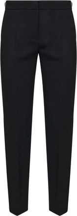 Max Mara Broeken, Dames, Zwart, L, Wol, Fuoco Broek