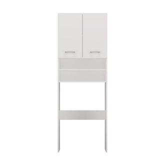 OEM Mueble De Ba&ntilde;o Sobre Estantes Para Lavadora, Columna Blanca Para Ba&ntilde;o Peque&ntilde;o, Tablero Laminado