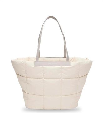 VeeCollective Porter Basque Tote Bag - Dames - Shoppers - Wit - ONE Size - Nylon - Tassen