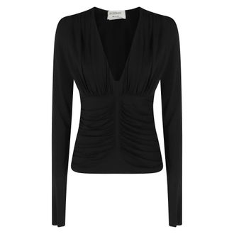 Sportmax Dames, Blouses & Shirts, Zwart, Maat: S