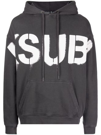 Ksubi Hoodie met logo - Grijs