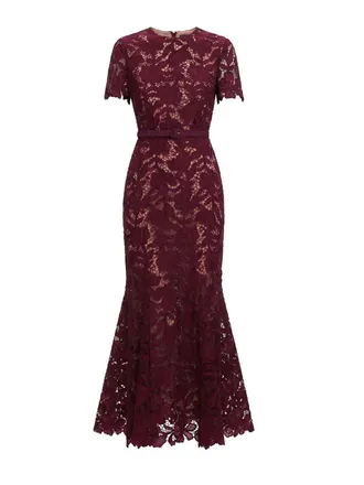 Self Portrait Lace midi dress