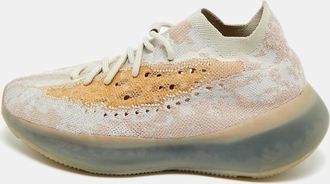adidas Yeezy Boost 380 Size 41.5 Multicolor Knit Fabric Mist Reflective Low Top Sneakers