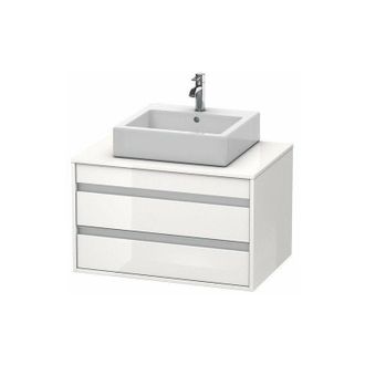 Duravit Ketho M&oacute;dulo Mural 6654, 2 Cajones, 800mm, Para Lavabo De - Duravit