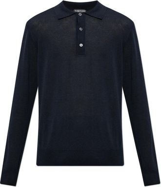 Tom Ford Hombre, Camisetas, Azul, Talla: M