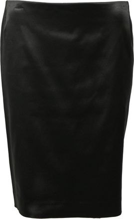 Missoni Midi Pencil Skirt in Black Acetate
