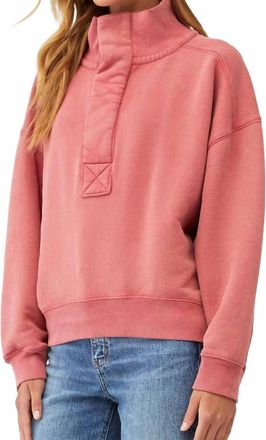 Free People Timeless Pullover Sweater In Salsa
