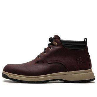 Timberland GreenStride Atwells Ave Waterproof Chukka Boot Burgundy Full Grain A5XU1MC60