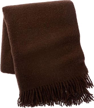Amicale Cashmere Solid Alpaca-Blend Throw