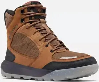 Columbia Mens Portlaner Omni-Heat Infinity Boot In Dark Brown, Spice