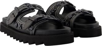Toga Archives Womens Sandal Black Calfskin