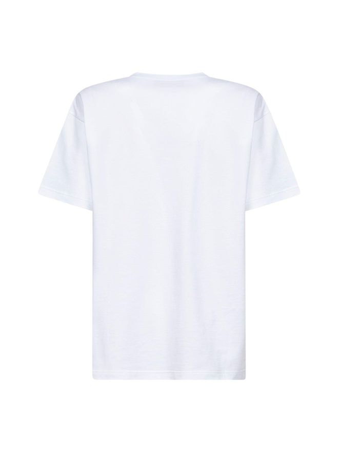 Logo-Embroidered Jersey T-shirt - White