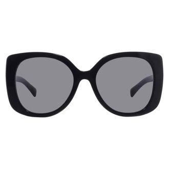 Versace Grey Butterfly Ladies Sunglasses VE4387 GB1/87 56