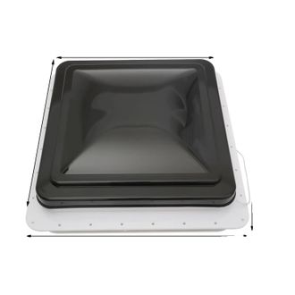 OEM Ventilador De Techo Para Caravana, Mosquitera, F&aacute;cil Instalaci&oacute;n, Blanco Y Negro