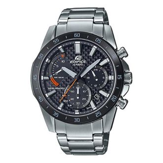 Casio Waterproof Shockproof EDIFICE Solar Powered Quartz Sports Sapphire Crystal Mens Black Analog EQS-930DB-1AV
