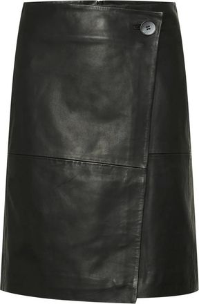 Inwear Dames, Rokken, Zwart, Maat: XL Leer