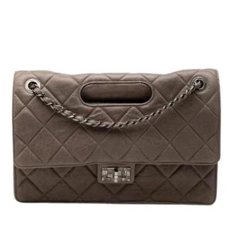 Chanel Pre-owned Flap Bag - Dames - Pre-owned - Bruin - Maat: ONE Size Leer