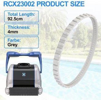 OEM Correa De Transmisi&oacute;n De Goma Aquavac Tiger Shark Rcx23002 Para Limpiafondos (2 Piezas)