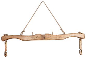 Biscottini International Biscottini - Juego De Madera Maciza De Tilo Acabado Con Efecto Natural