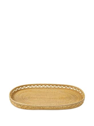 Cabana Groot Sabbia ovalen dienblad - Bruin