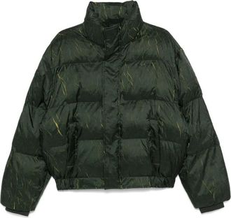 Daily Paper Clothing Zwarte Gewatteerde Gewatteerde Jas - Heren - Winterjassen - Zwart - M - Polyester - Jassen
