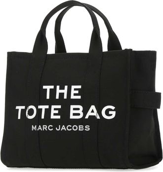 Marc Jacobs Womens Mano Tote Black Cotton
