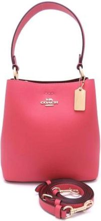 Coach Pre-owned Cross Body Bags, female, Pink, Size: ONE SIZE Pre-owned Cross Body Bag