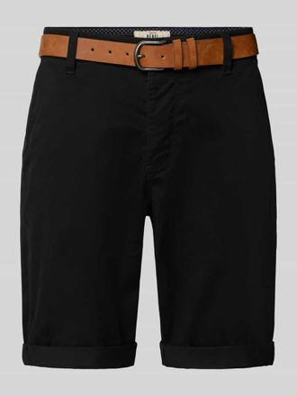 Redefined Rebel Shorts mit G&uuml;rtel Modell MIKE in Black, Gr&ouml;&szlig;e XXL