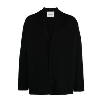 Jil Sander Heren, Truien, Zwart, Maat: M