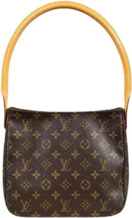 Louis Vuitton Pre-owned Vintage Monogram Schoudertas - Dames - Vintage Schoudertas - Bruin - ONE Size - Vintage