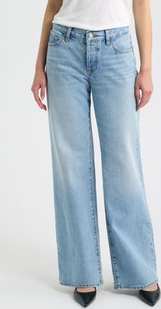 Frame Denim The Pixie Gray Straight Leg Jeans in Dodger Offset Hem at Nordstrom, Size 29