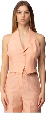 Hanita Giacca - Dames - Gillet - Roze - XS - Kostuums
