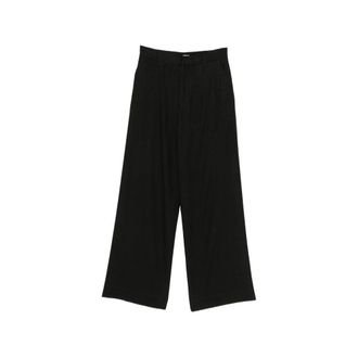 Covert Wide-leg Trousers
