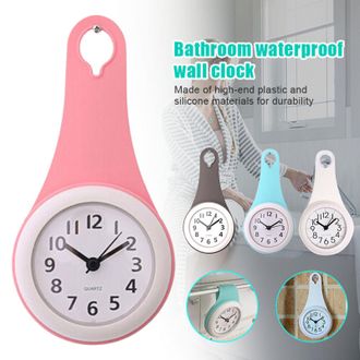 OEM Juego De 6 Relojes De Pared Impermeables Y Silenciosos Para Cocina, Ba&ntilde;o Y Ducha, Con Ventosa