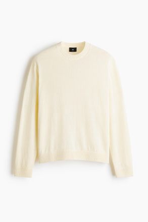 H&M Pullover in Relaxed Fit - White