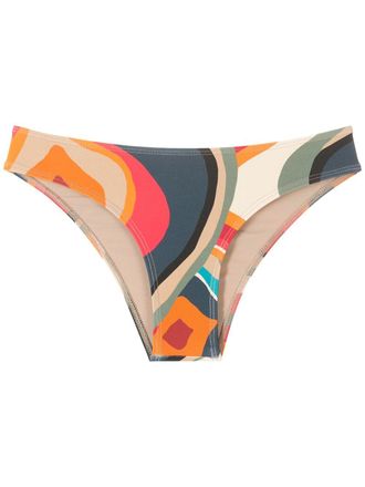 Lygia & Nanny Waikiki printed bikini bottom - women - Polyamide/Spandex/Elastane - 40 - Multicolour