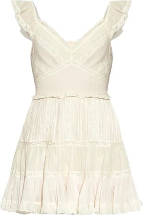 LoveShackFancy Abito Presline - Toni neutri