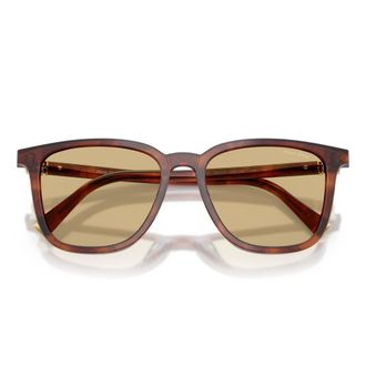Miu Miu Sunglasses, unisex, Brown, Size: 53 MM Mub03S Square Sunglasses