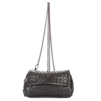 Bottega Veneta Pre-owned Womens Olimpia Roma Crossbody Shoulder Bag - Black - One Size