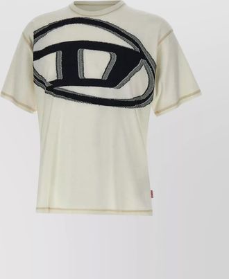 Diesel cotton logo print t-shirt