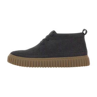 Clarks Torhill Lace Hi - Heren - Schoenen - Zwart - Maat: 41 1/2 EU Leer