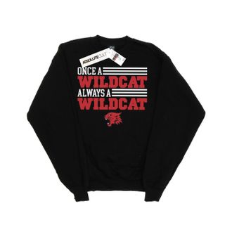 Disney Dames/Dames High School Musical The Musical Once A Wildcat Sweatshirt (Zwart)