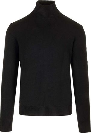 Ballantyne Truien & Vesten, Heren, Zwart, 3Xl, Wol, Merino wollen coltrui