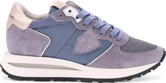 Philippe Model Tropez Haute Low - Dames - Schoenen - Blauw - Maat: 36 EU