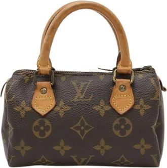 Louis Vuitton Pre-owned Mini Bags, female, Brown, Size: ONE SIZE Pre-owned Monogram Mini Handbag
