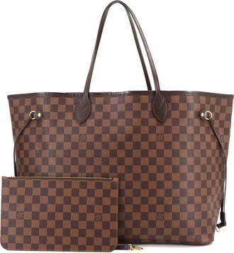 Louis Vuitton Cerise Damier Canvas Ebene Damier Canvas Tote Bag (Pre-Owned)