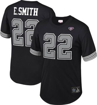 Mitchell & Ness Mens Mitchell & Ness Emmitt Smith Black Dallas Cowboys Retired Player Name & Number Mesh Top at Nordstrom, Size X-Large